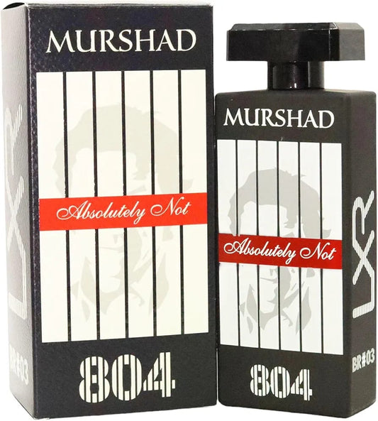 Murshad Absolutely Not Perfume Qaidi 804 EDP 100ML Fragrance Of Freedom And Courage